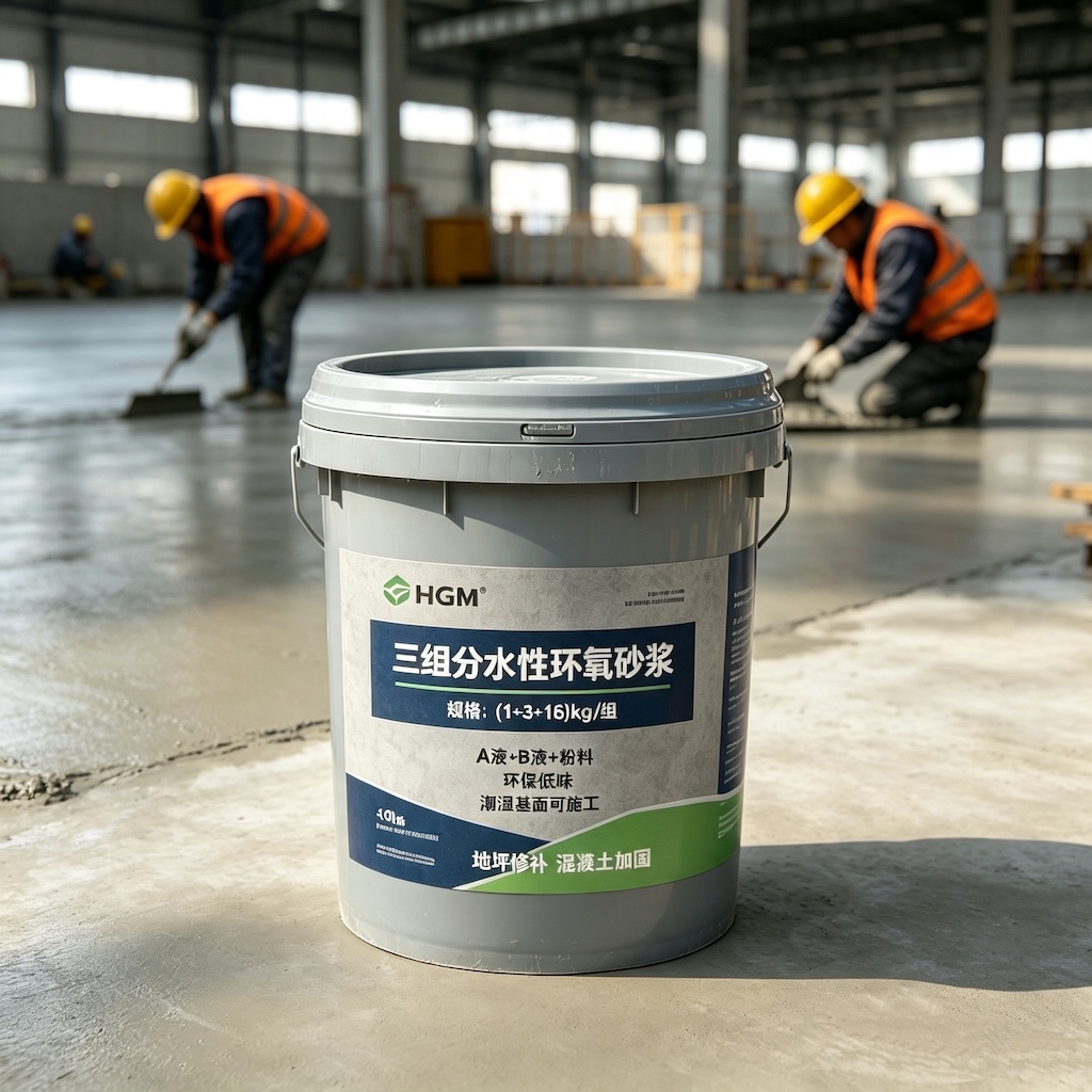 赣榆三组份水性环氧砂浆